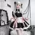 fantasia cosplay Estilo oriental empregada lolita na internet