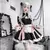fantasia cosplay Estilo oriental empregada lolita
