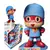 Boneco Pocoyo De Vinil Super Herói 20cm - Cardoso - loja online