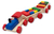 Brinquedo Pedagógico Educativo Trenzinho De Madeira - Loja brincando e aprendendo Cg