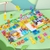 Painel educativo Montessori 4 em 1