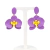 ARETES ORQUIDEA - tienda en línea