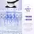 ANLAN EMS Microcorrente Face Massager, Eye Beauty, Limpeza Profunda, Compressa Q na internet