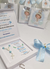 Convite masculino para padrinhos de Batizado - Atelie Papel Criativo