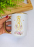 Caneca 430 ML - Borda e alça dourada - Atelie Papel Criativo