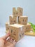 Caixa cubo 7X7 - 10 unidades - Tema Mudança na internet