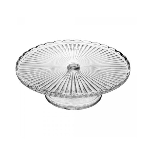 Prato para Bolo com Pé de Vidro Bangkok 29cm x 7,5cm 20602 Wolff