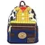 Loungefly disney stitch luau cosplay das mulheres alça dupla bolsa de ombro san