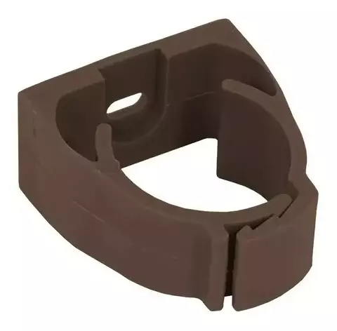 Abraçadeira Tubo/cano De Agua 20mm 1/2 Marrom