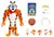 Kellogg's Frosted Flakes Tony the Tiger Jada Toys Figura - Kidult Toys