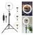 Aro De Luz Anillo Led Selfie Tiktok 26 Cm Con Trípode 2 Mts