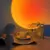 Lampara Proyector Sunset Atardecer Velador Astronauta Usb