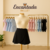 Saia Transpassada Infantil / Juvenil – Preto (Tamanhos P, M, G, GG infantil e P Juvenil) - comprar online