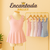 Regata com Saia Acoplada – Rosa (Tamanhos 2 ao 14) - comprar online