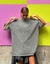 Camiseta feminina casual oversized na internet