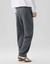 Calça casual plissada masculina