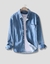 Camisa jeans casual masculina - loja online