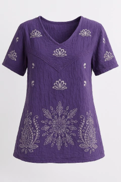 Blusa estampada de bambula en internet