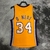 Retrô L A Lakers #34 na internet