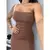 Vestido Prime Canelado - comprar online
