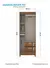 Imagen de Ropero Fit 3 puertas 2 cajones