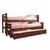 Cama Nido TRIPLE PINO MACIZO - comprar online