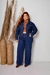 Jaqueta Jeans Clássica – Plus Size - Cintura de Mola