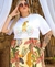 Vestido Estampado Estilo Farm – Malha e Crepe de Seda - comprar online