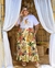 Vestido Estampado Estilo Farm – Malha e Crepe de Seda
