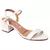 Sandália Vizzano Salto Grosso Feminina Com Fivela Conforto - comprar online