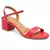 Sandália Vizzano Salto Grosso Feminina Com Fivela Conforto - comprar online