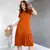 Vestido Midi Algodão Manguinha Com Fendas Super Promoção - RLMARTINS 
