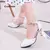 Moda feminina de alta qualidade branco apontou toe fivela cinta couro do plutôn