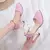Moda feminina de alta qualidade branco apontou toe fivela cinta couro do plutôn