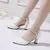 Moda feminina de alta qualidade branco apontou toe fivela cinta couro do plutôn na internet