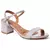 Sandália Vizzano Salto Grosso Feminina Com Fivela Conforto - comprar online