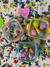 Kit de 3 gomas fantasia en tupper
