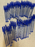 Lapicera stick Filgo, tinta azul trazo medio - comprar online
