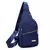 Bolsa transversal casual de cor sólida da moda feminina na internet