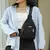 Bolsa transversal casual de cor sólida da moda feminina - BELA