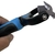 Escova Desembolado Rake Subpelos Pet 26 Dentes Caes Cachorro Cor Azul E Preto - G - Bahwolf