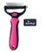 Escova Desembolado Rake Subpelos Pet 26 Dentes Caes Cachorro Cor Rosa E Preto - G na internet