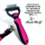 Escova Desembolado Rake Subpelos Pet 17 Dentes Caes Cachorro Cor Rosa E Preto - Bahwolf