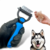 Escova Desembolado Rake Subpelos Pet 17 Dentes Caes Cachorro Cor Azul E Preto - comprar online