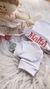 Kit Touca e luvas Personalizado menina - Maria Chi Chic Mamãe Bebê
