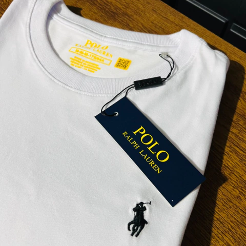 Camisa Masculina Polo Ralph Lauren Branca - comprar online