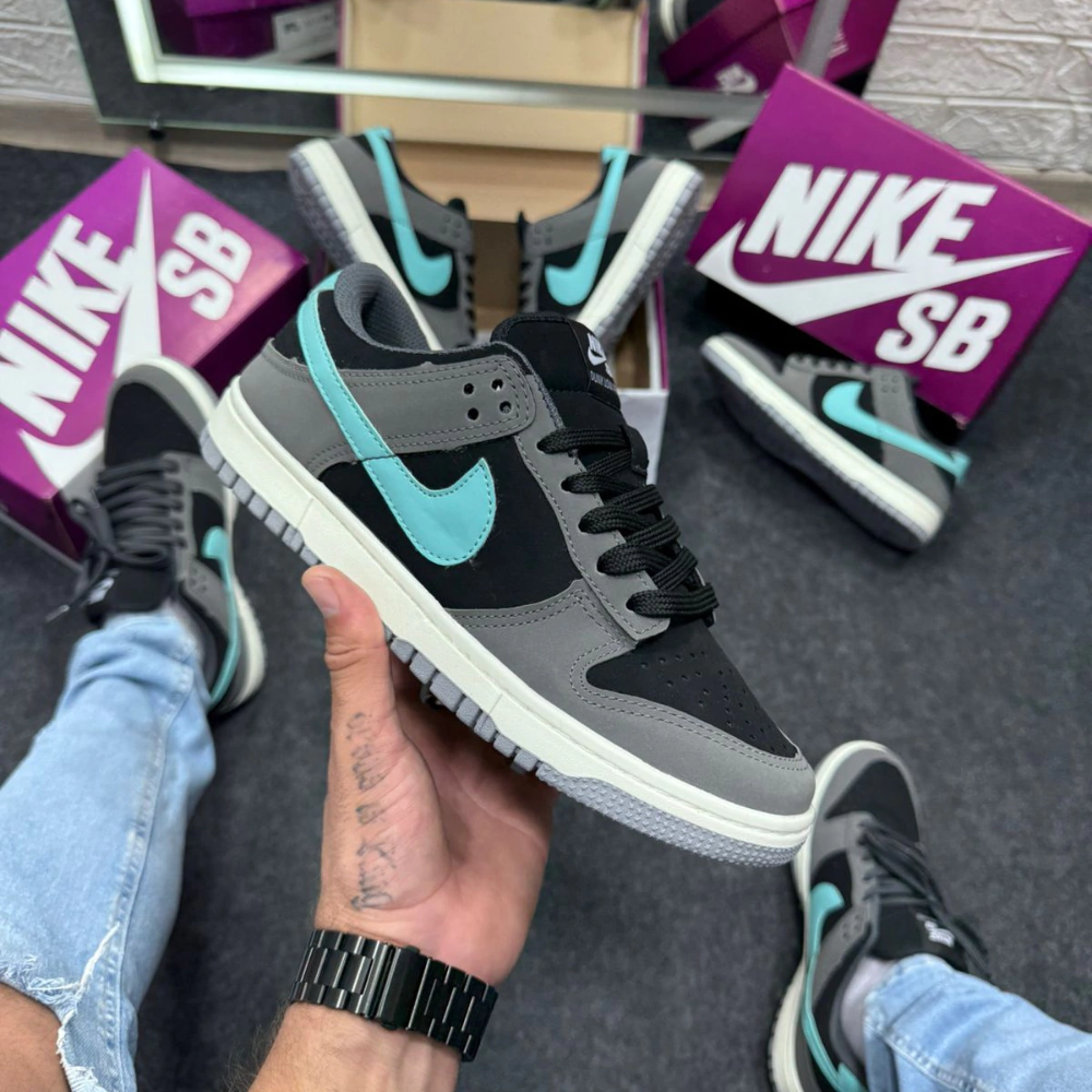 Nike Sb Dunk Prime Grafite Azul