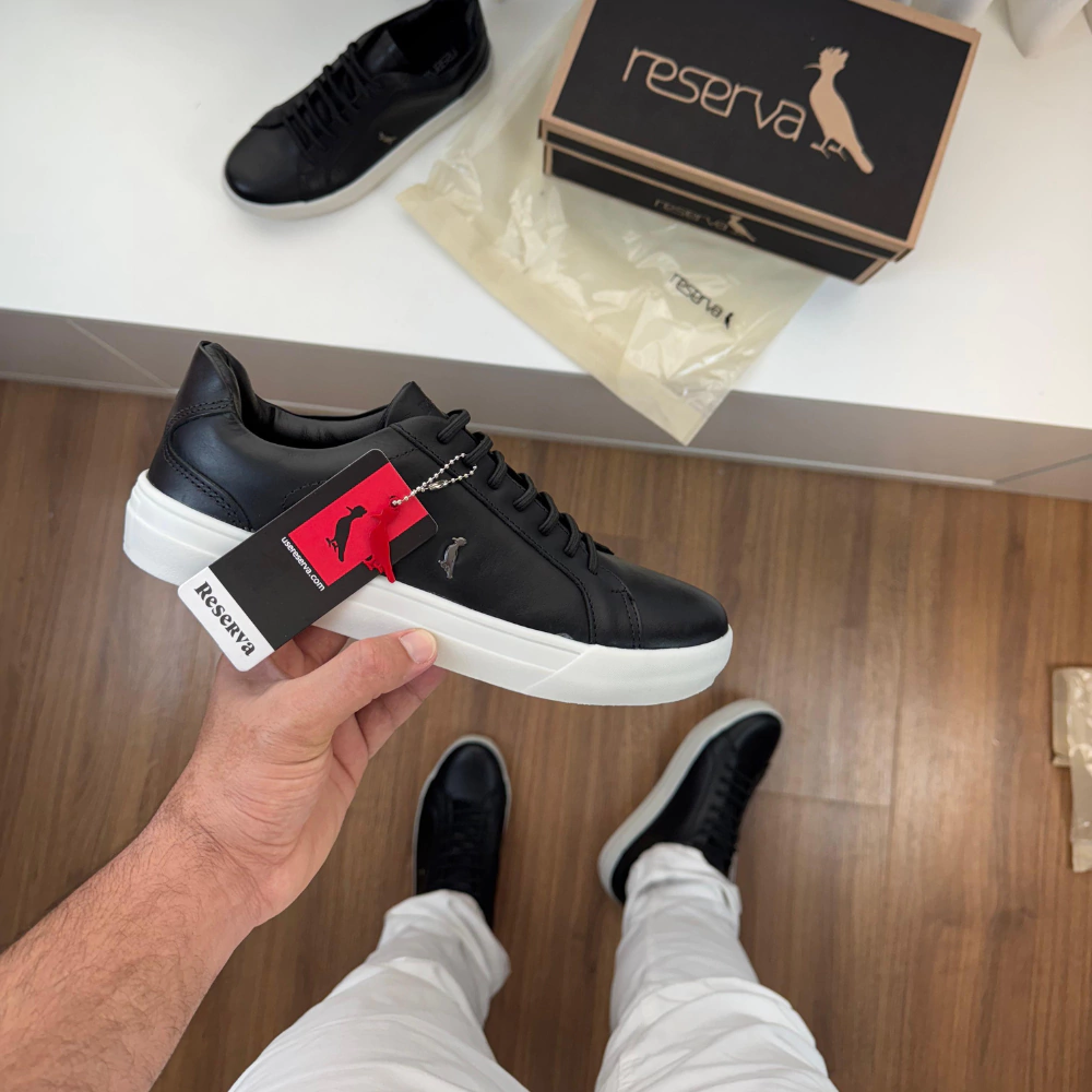 Tênis Reserva Couro Legítimo
