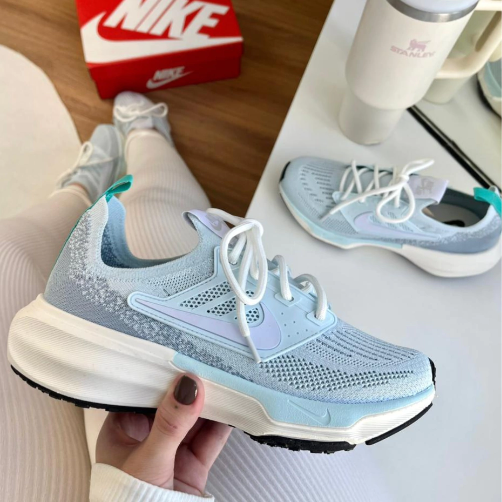 Air Zoom Knit Esportivo - Azul Bêbe