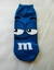 SOQUETE M&M AZUL